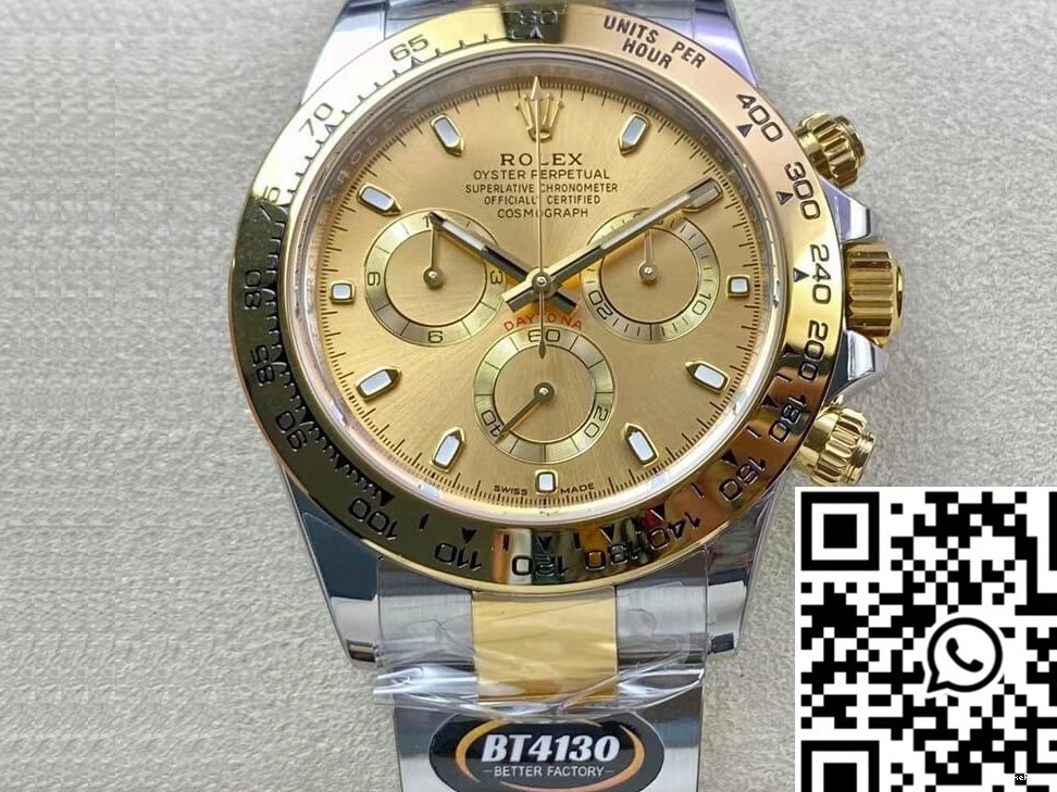 BT Rolex Yellow Factory M116503-0003 Daytona Gold 0125